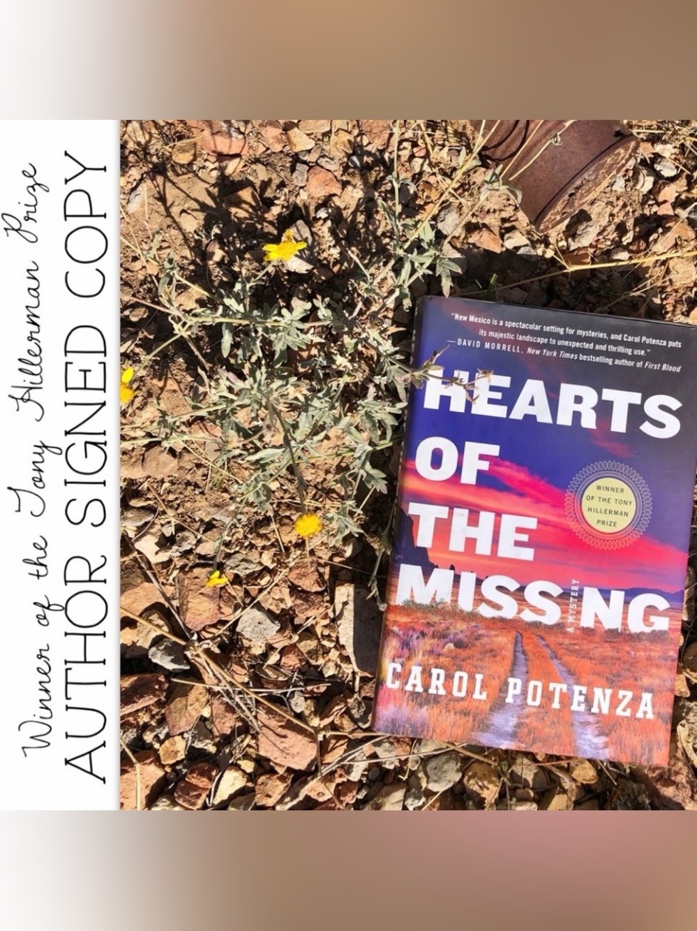 Hearts of the Missing Author Signed Copy